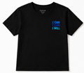 Boys Youth Tee "If I Try I Can, If I Do I Will" Motivational Kids T-Shirt